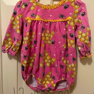 12-18m Simply Southern Bee Romper
